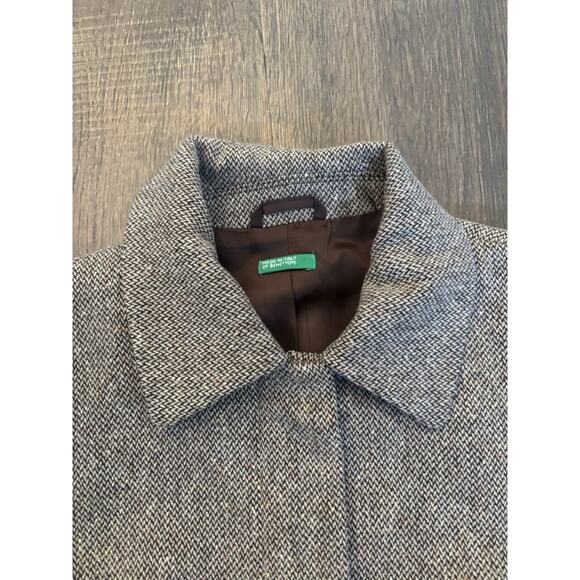 made in italy of benetton Blazer Jacket Wool - Picture 2 of 6